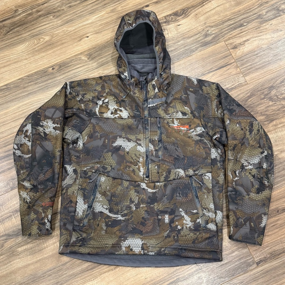 Sitka Gear Men’s Dakota Hoodie Timber Colorway Size Medium